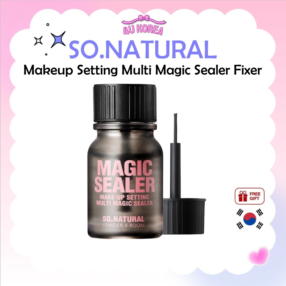 SO.NATURAL Makeup Setting Multi Magic Sealer Fixer 10ml / K-BEAUTY