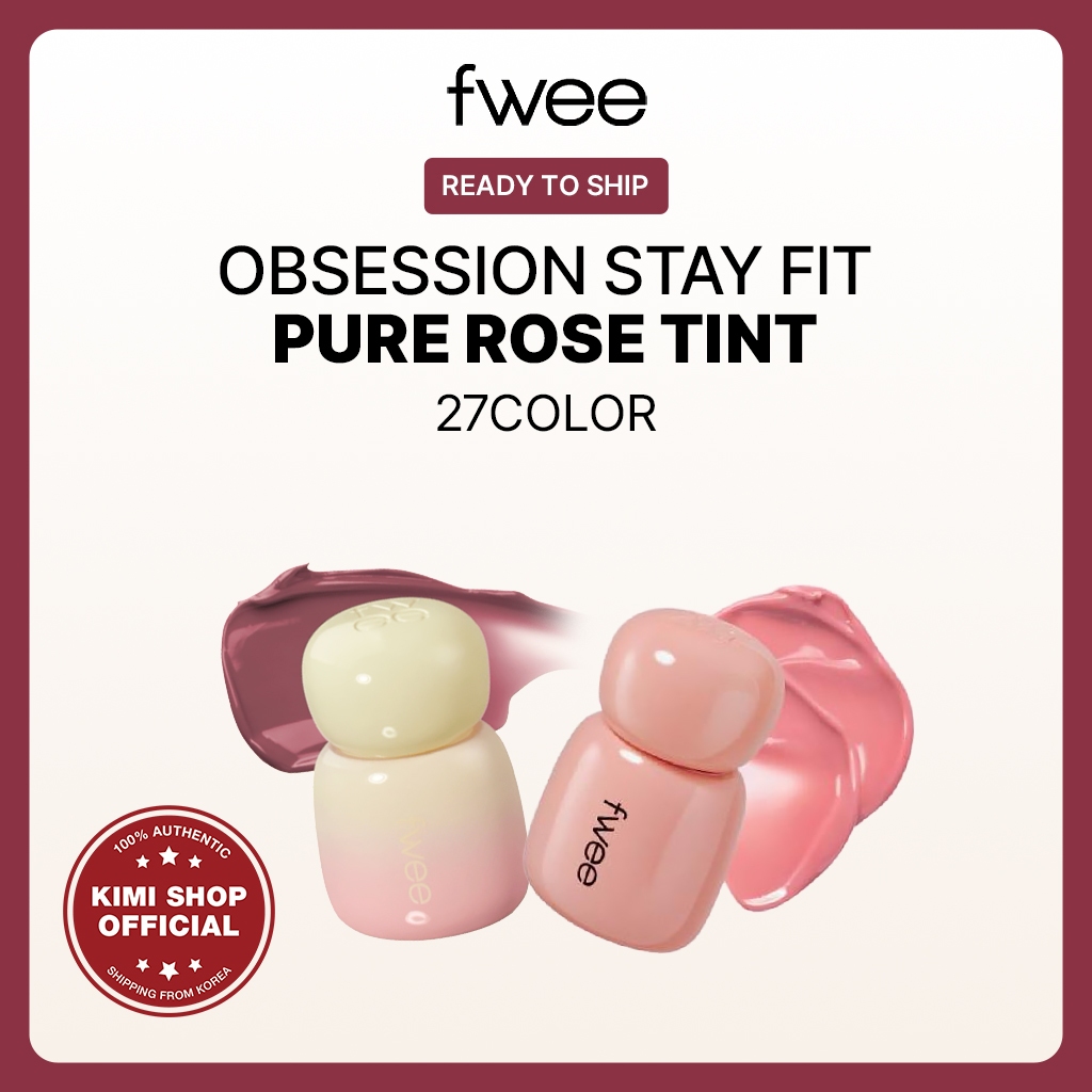 [fwee] Pure Rose Obsession Stay Fit Tint (Glow/Matte) 3.5ml 27 สี