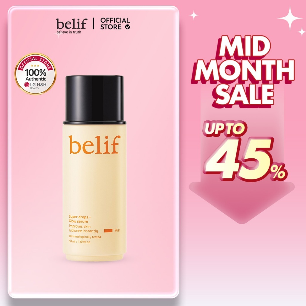 [BELIF] Super Drops glow Serum 30ml | รวมเอสเซนส์ แอมพูล เซรั่มยอดฮิตจากเกาหลี | LG BEAUTY OFFICIAL