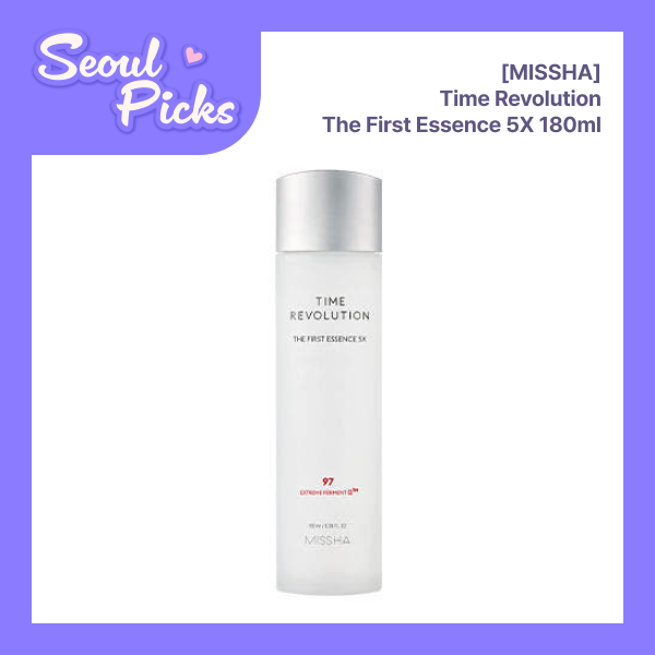 [Missha] Time Revolution The First Essence 5X 180ml / Hydrating, Radiant by seoul picks