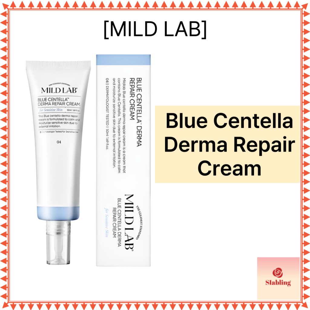 [MILD LAB] Blue Centella Derma Repair Cream 50ml / Skin Barrier Care