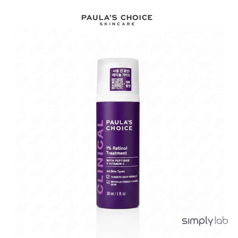 Paulas Choice Clinical 1% Retinol Treatment - เซรั่มเรตินอลเข้มข้น ลดเลือนริ้วรอย หน้าเด็ก (30ml)