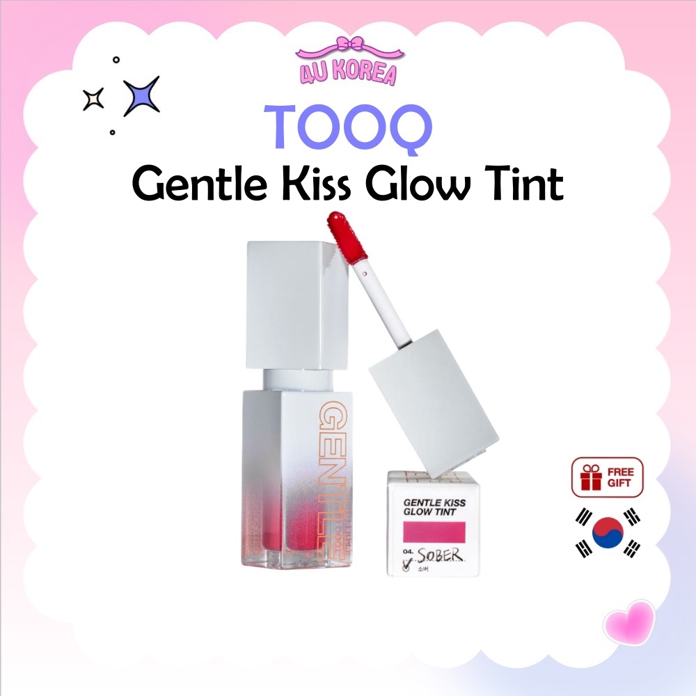 TOOQ Gentle Kiss Glow Tint 3g - 9 สี / K-BEAUTY