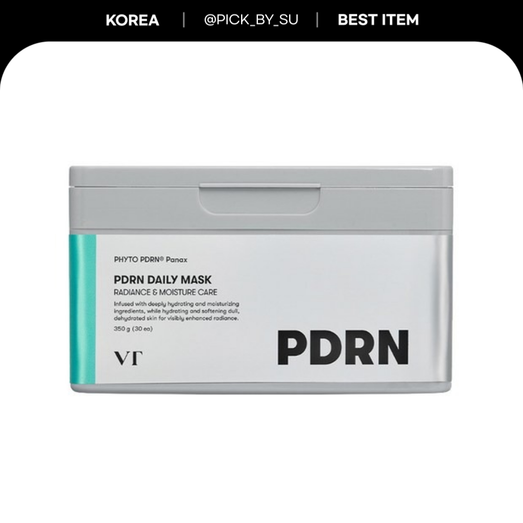 [VT Cosmetics] PDRN Daily Mask 30EA | Hydrating Sheet Mask Set