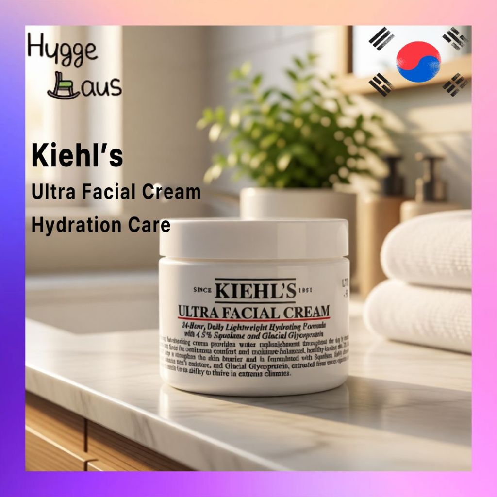 【Kiehls】 Ultra Facial Cream Hydration Care 50ml Jar / 150ml ถุงเติมสําหรับผิวแห้งและผิวแพ้ง่าย