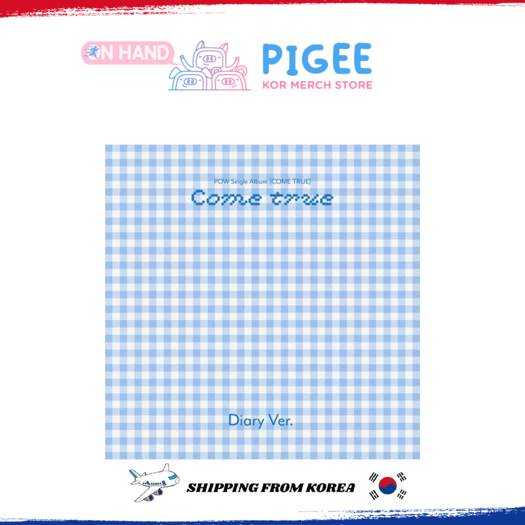 POW - [ COME TRUE ] SINGLE ALBUM (DIARY Ver.)
