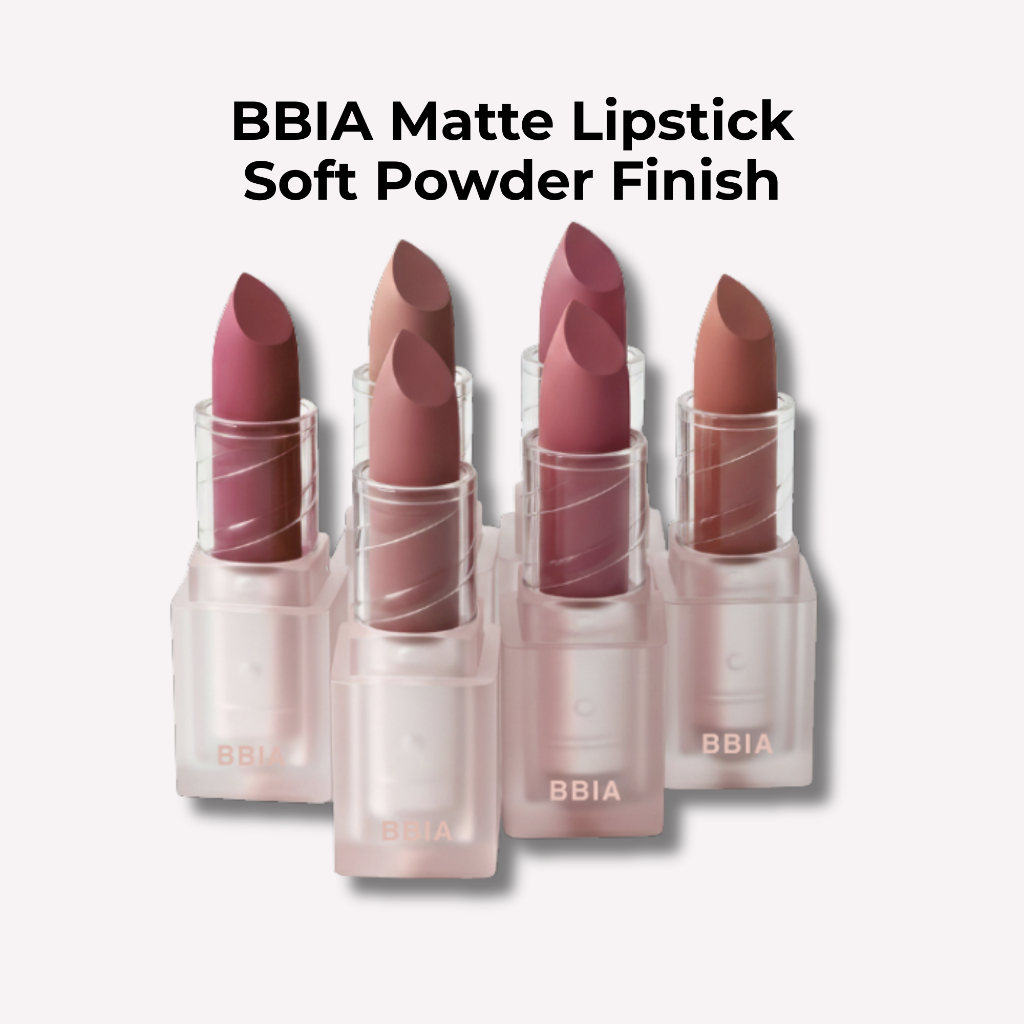 [BBIA] Last Powder Lipstick 3.5g Soft Matte Lip Color Korean Makeup Long Lasting Lipstick