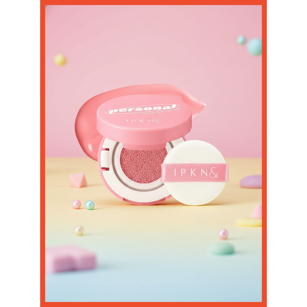 [IPKN] Personal Tone Cushion Blusher Pink Shoe, Natural Radiant Cushion Blush