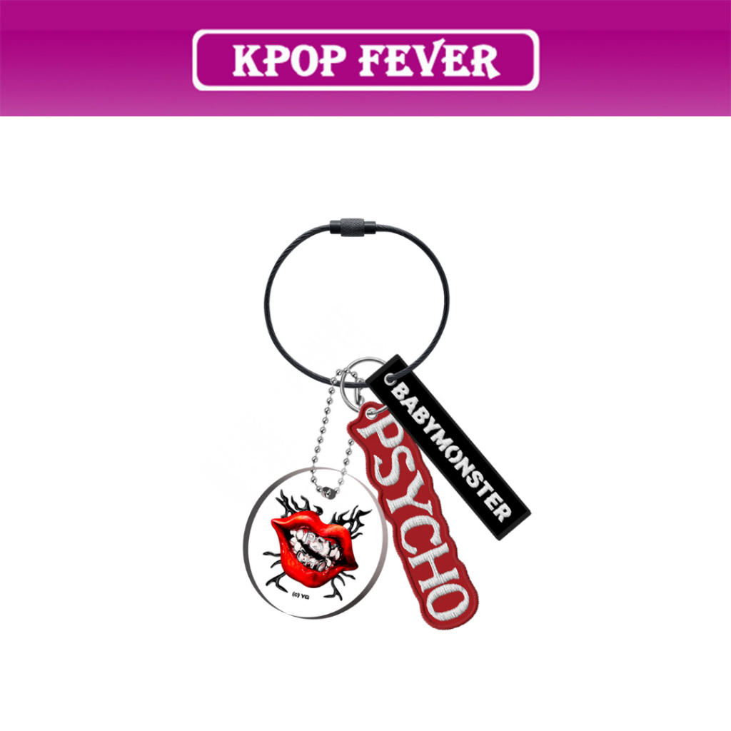 BABYMONSTER [WE GO UP] ‘PSYCHO’ MD / PSYCHO KEYRING