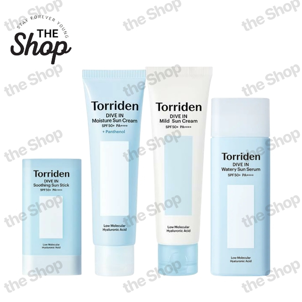 [TORRIDEN] Dive-In Sunscreen Collection (4 ประเภท) Sun Stick, Mild Mineral, Watery Moisture, Waterfi