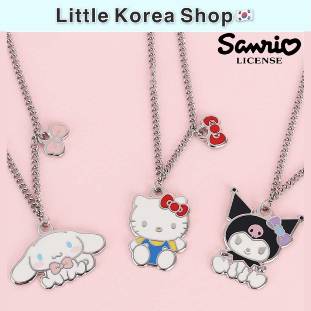 สร้อยคอจี้ Sanrio 38cm - Kuromi, Hello Kitty, Cinnamoroll - ของขวัญสำหรับเด็กผู้หญิง