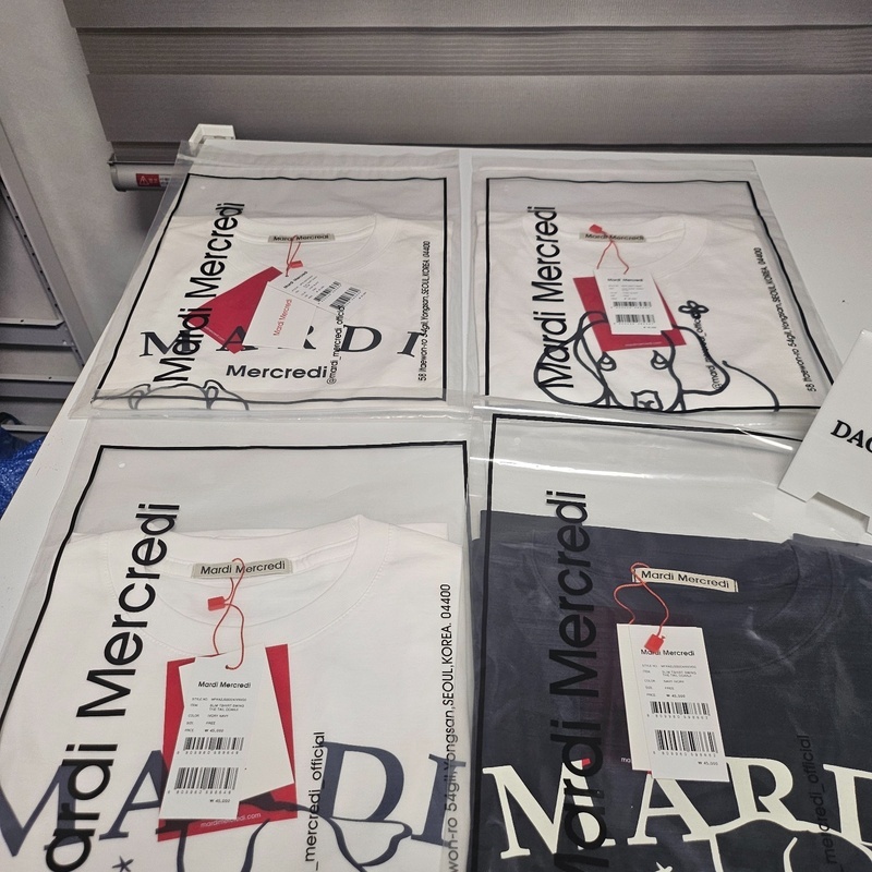[ MARDI MERCREDI ] TSHIRT DDANJI CH.02 2color korea แท้ 100%