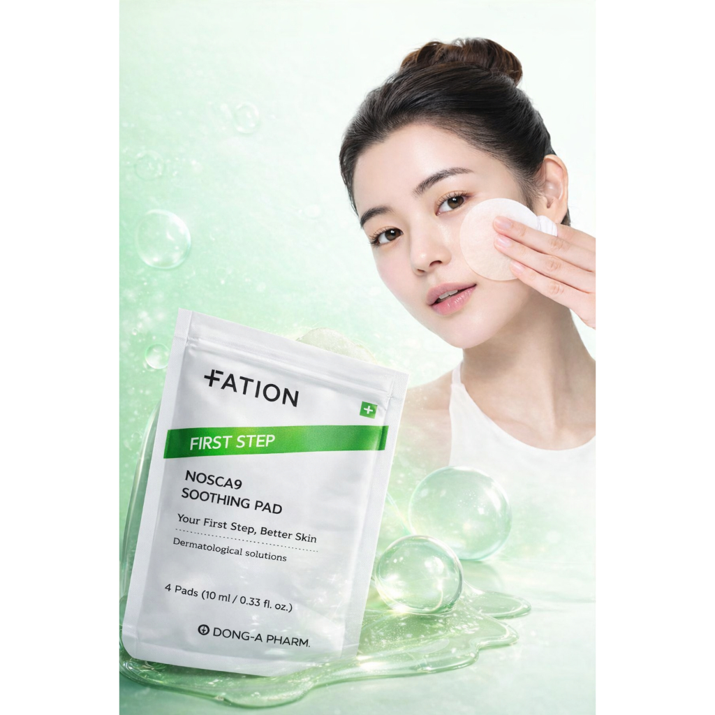 Nosca9 Trouble Soothing Pad 4 แผ่น (10ml) T-Zone Sebum Control Daily Shine Control Pad