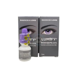 Lumify Redness Reliever Eye Drops 7.5ml ยาหยอดตา แก้ตาแดง ให้ดวงตาสดใส Brighter Eyes