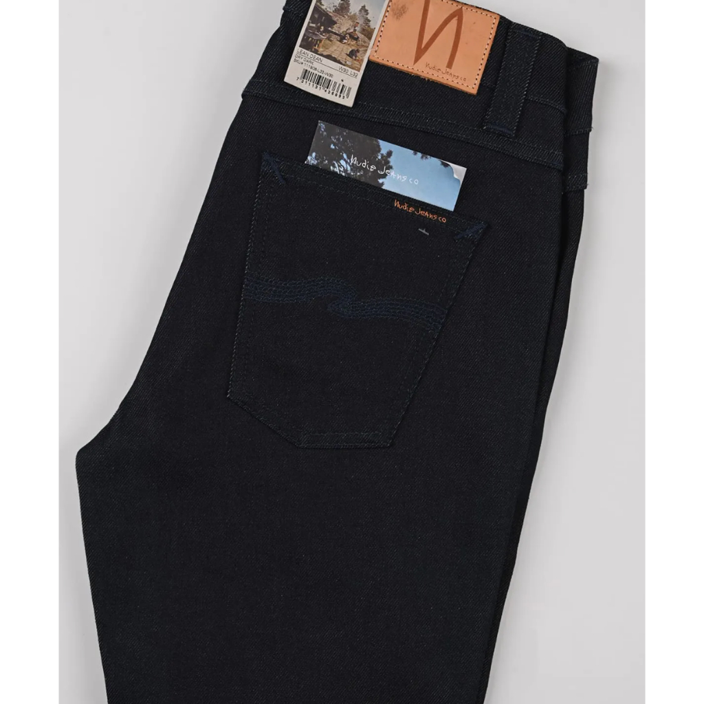 [Nudie Jeans] กางเกงเดนิม กางเกงยีนส์ Lean Dean Dry Dark (111906)