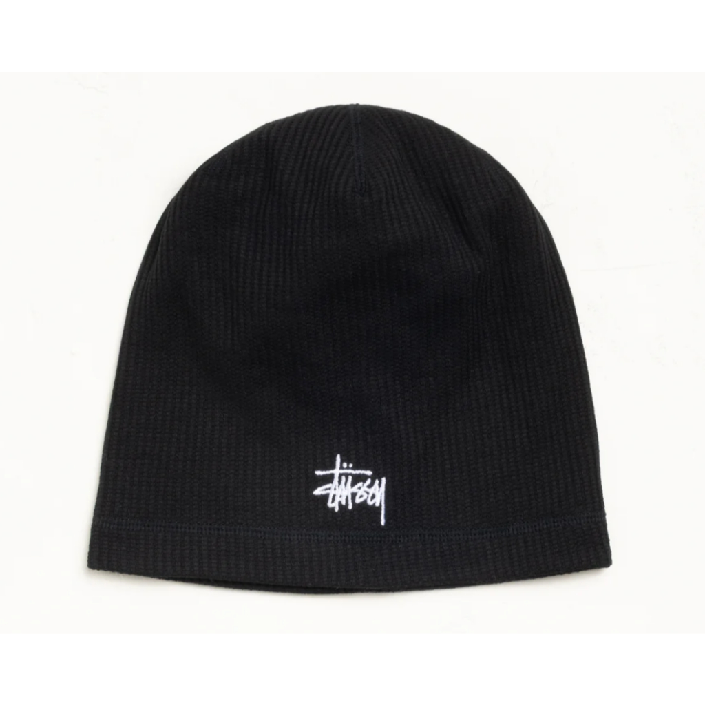 STUSSY [ดื้อรั้น] SKULLCAP WAFFLE BEANIE