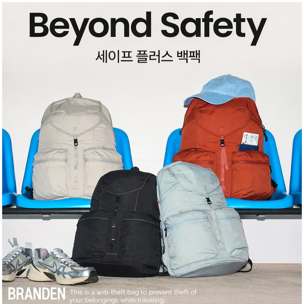 Branden Safe Plus Backpack – Travel Smart, Stay Secure Travel ด้วยความมั่นใจ ย้ายโดยไม่ต้องกังวล✔️ ป