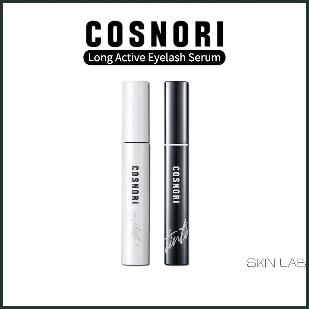 [COSNORI] Eye Lash Serum Transparent, Tinted 9g / Long Active Eyelash Serum, Eyelash Tinting Serum Deep Black