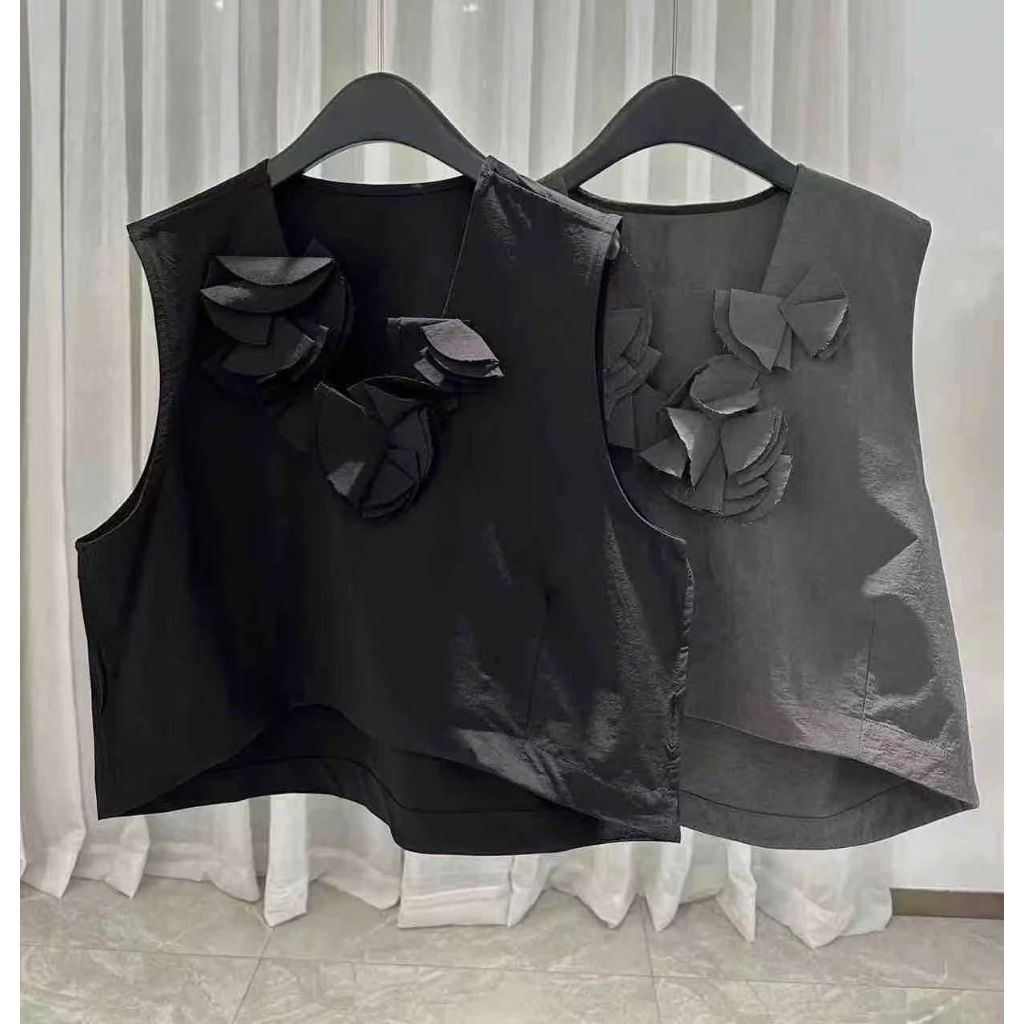 MAR03 25113 เสื้อท็อปผู้หญิง - P55L57CM