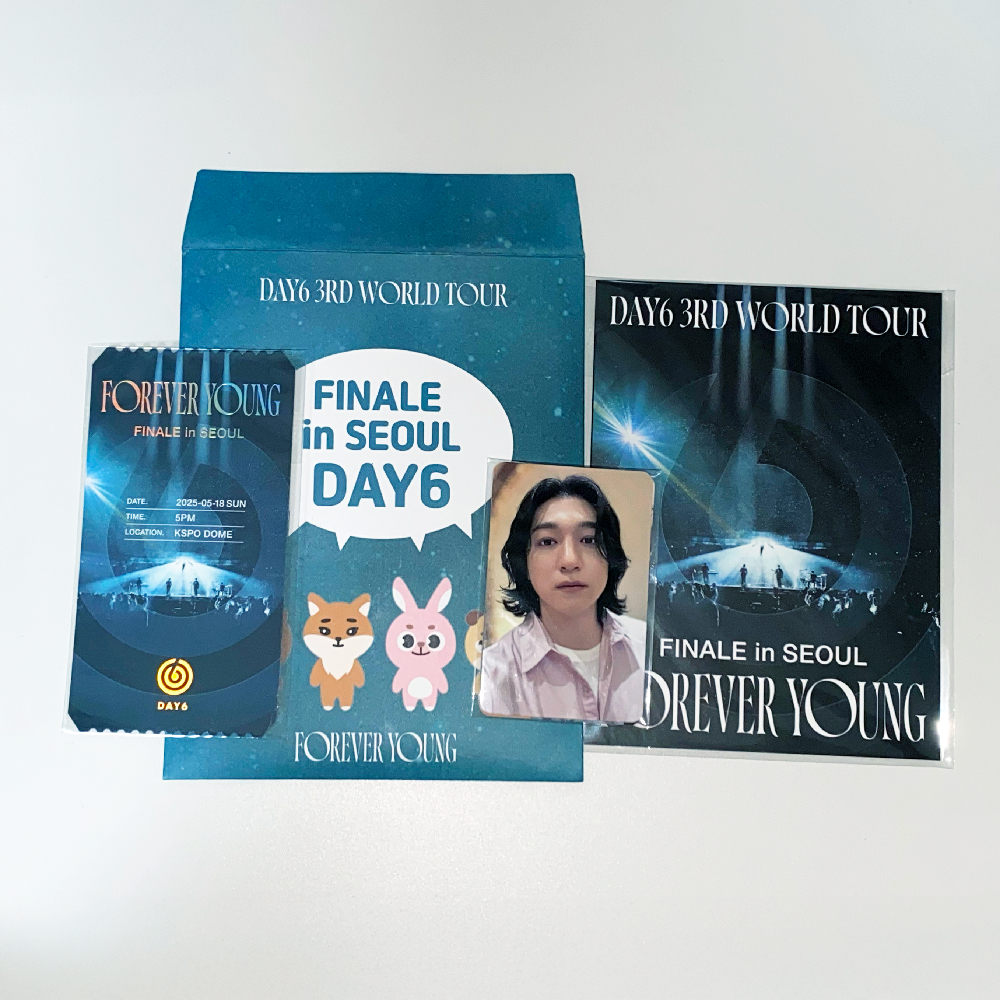 DAY6 - Foreve Young World Tour Finale in Seoul 5/18 Gift