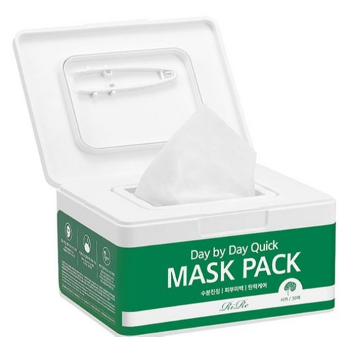 LIRR Day By Day Quick Cica Mask Pack 30 แผ่น | เกาหลี ซูทติ้ง ไฮเดรติ้ง ชีท มาส์ก | มาส์กหน้าให้ความ