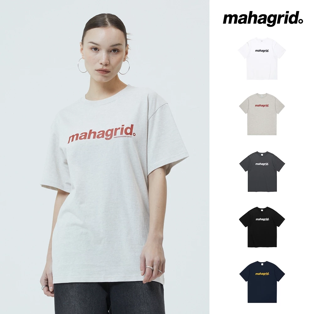 [MAHAGRID] เสื้อยืดโลโก้พื้นฐาน