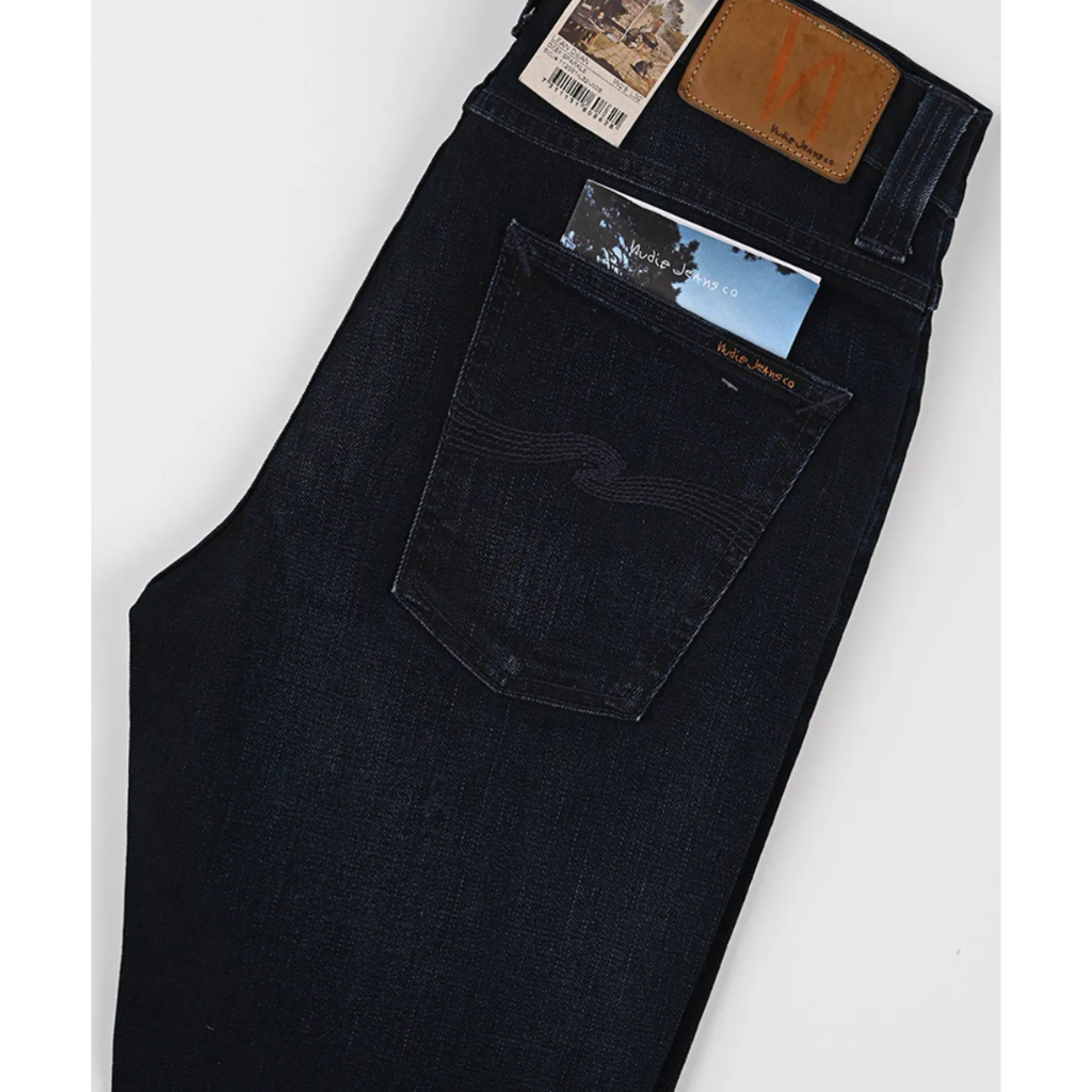 [Nudie Jeans] กางเกงเดนิม กางเกงยีนส์ Lean Dean Deep Sparkle (112091)