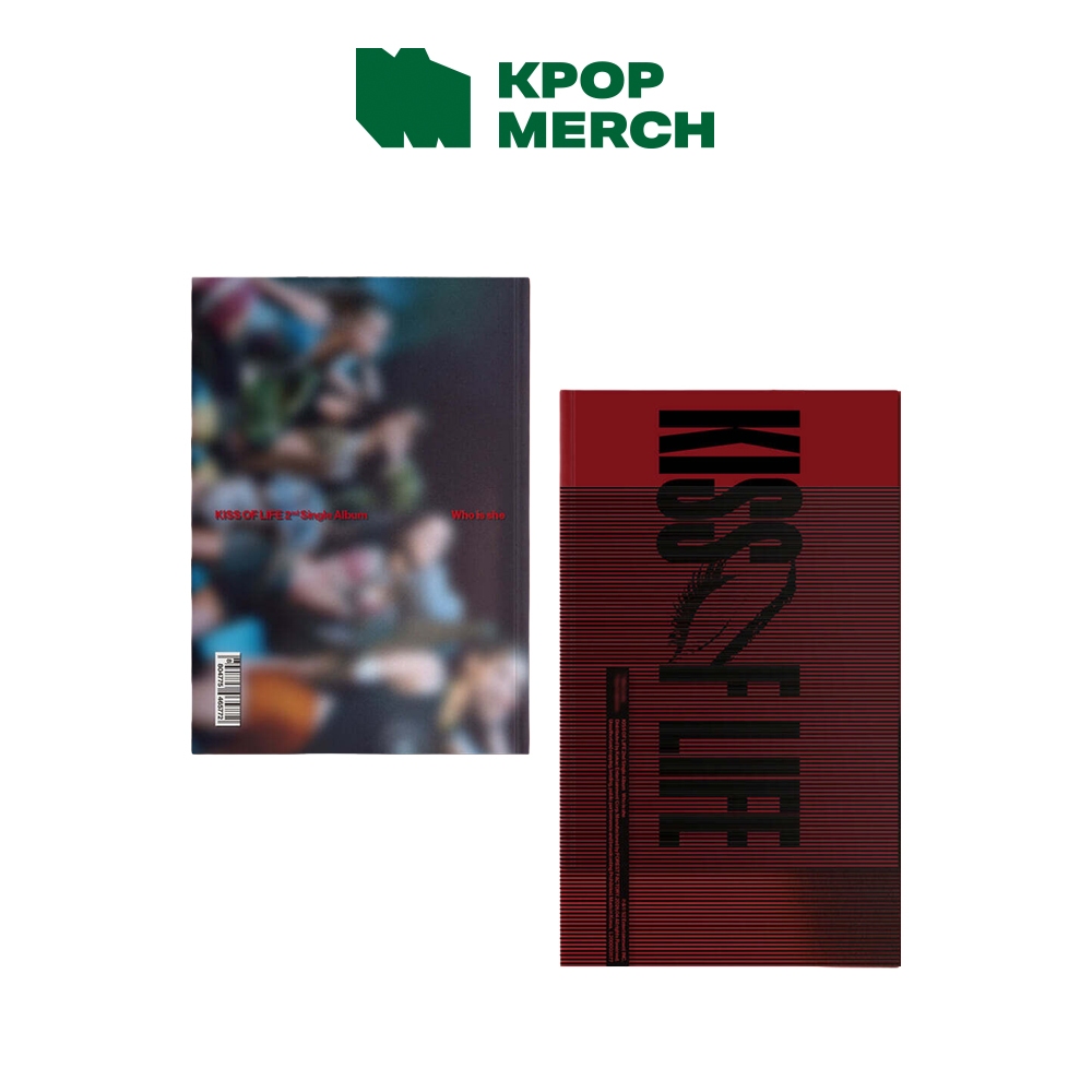 KISS OF LIFE - 2nd Single Album [ Who is she ]_AWE ver.