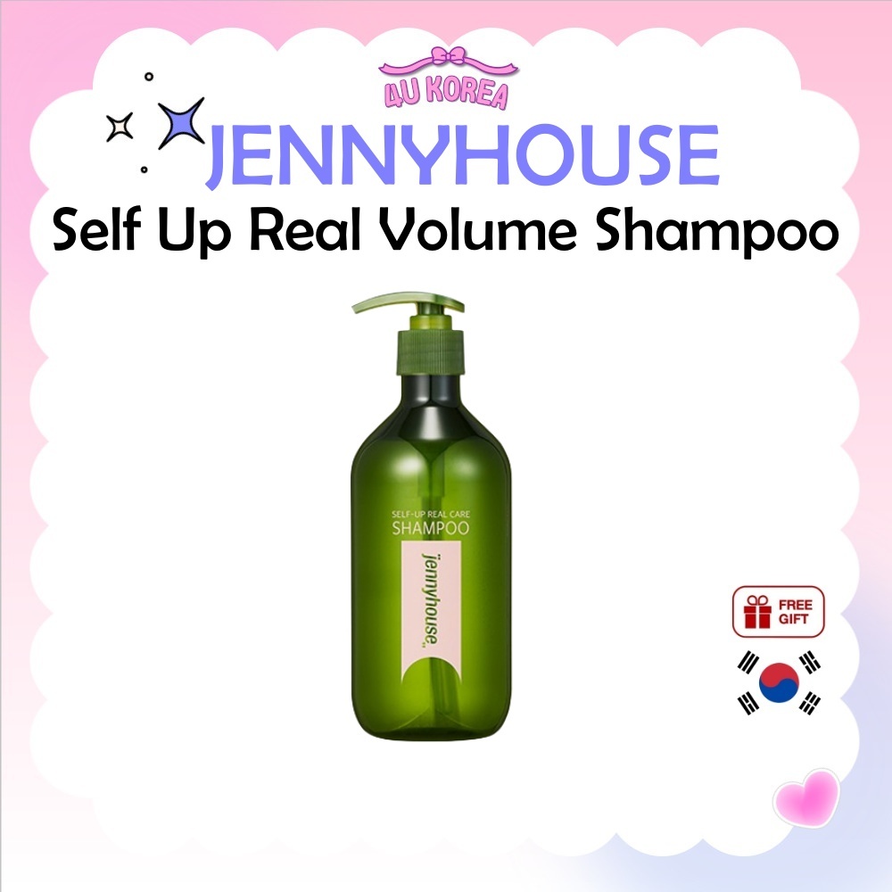 JENNYHOUSE Self Up Real Volume Shampoo 500ml / K-BEAUTY