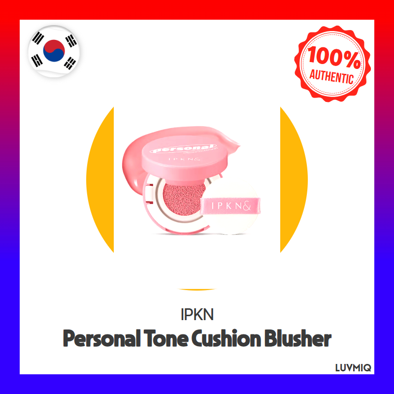 [IPKN] Personal Tone Cushion Blusher – Pink Choux | Natural Glow Korean Cushion Blush 5g by Luvmiq