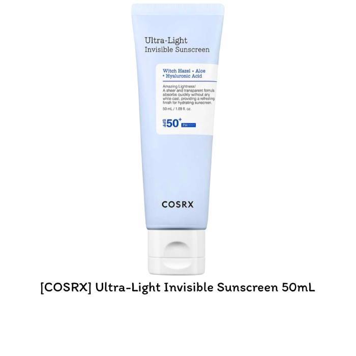 [COSRX] Ultra-Light Invisible Sunscreen 50mL / SPF50 PA++++ / K-BEAUTY