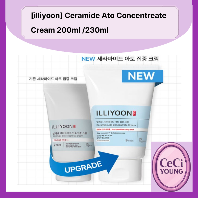 [illiyoon] Ceramide Ato Concentrate Cream 200ml /230ml Korean Moisturizer / Deep Barrier Repair / ขอ
