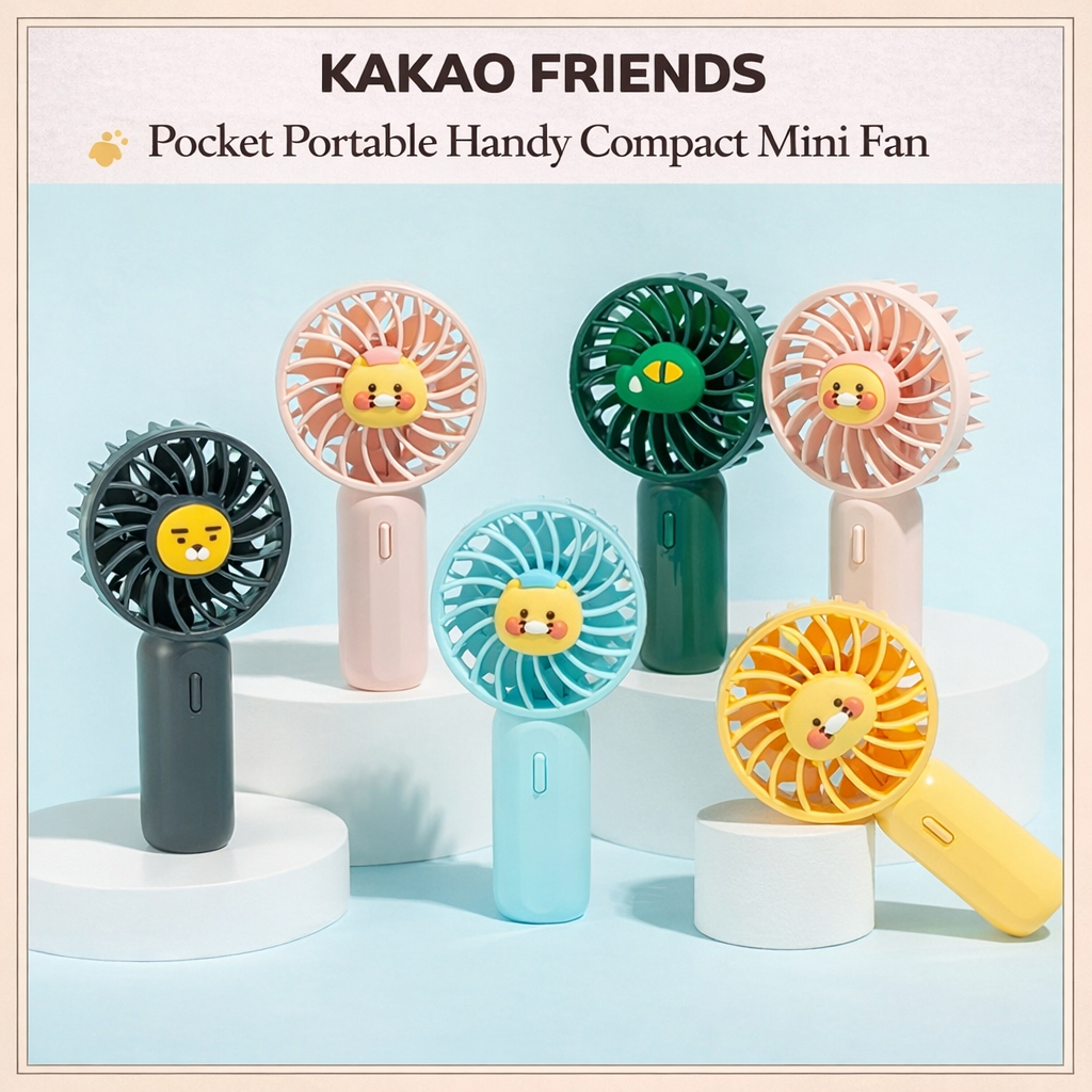 [Kakao Friends] Pocket Handy Compact Mini BLDC Fan