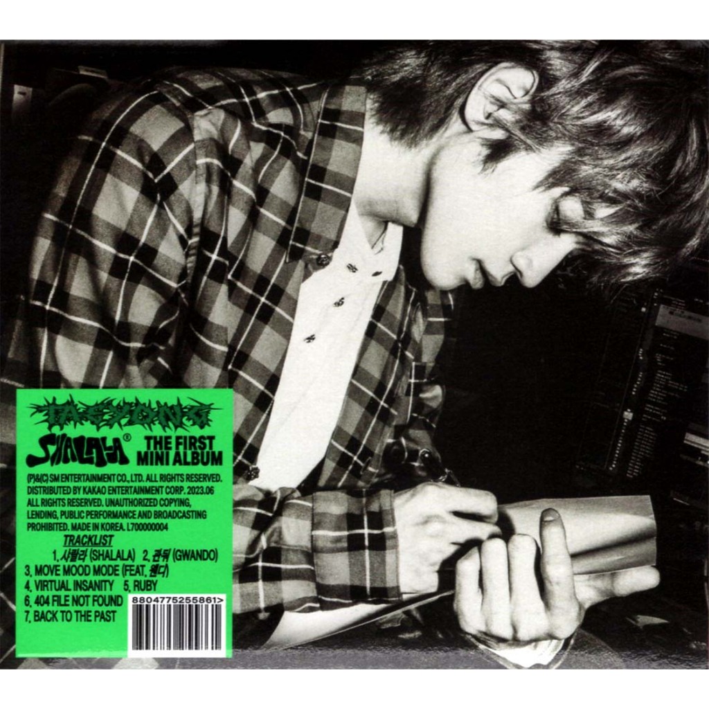 Taeyong (NCT) - Shalala (มินิอัลบั้มที่ 1 Digipack Ver. พร้อมโฟโต้การ์ด)