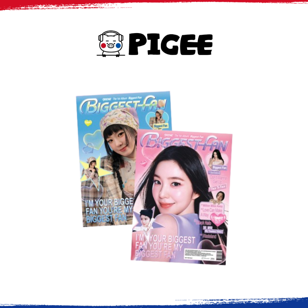 IRENE - [ BIGGEST FAN ] 1ST ALBUM (PHOTOBOOK Ver.)