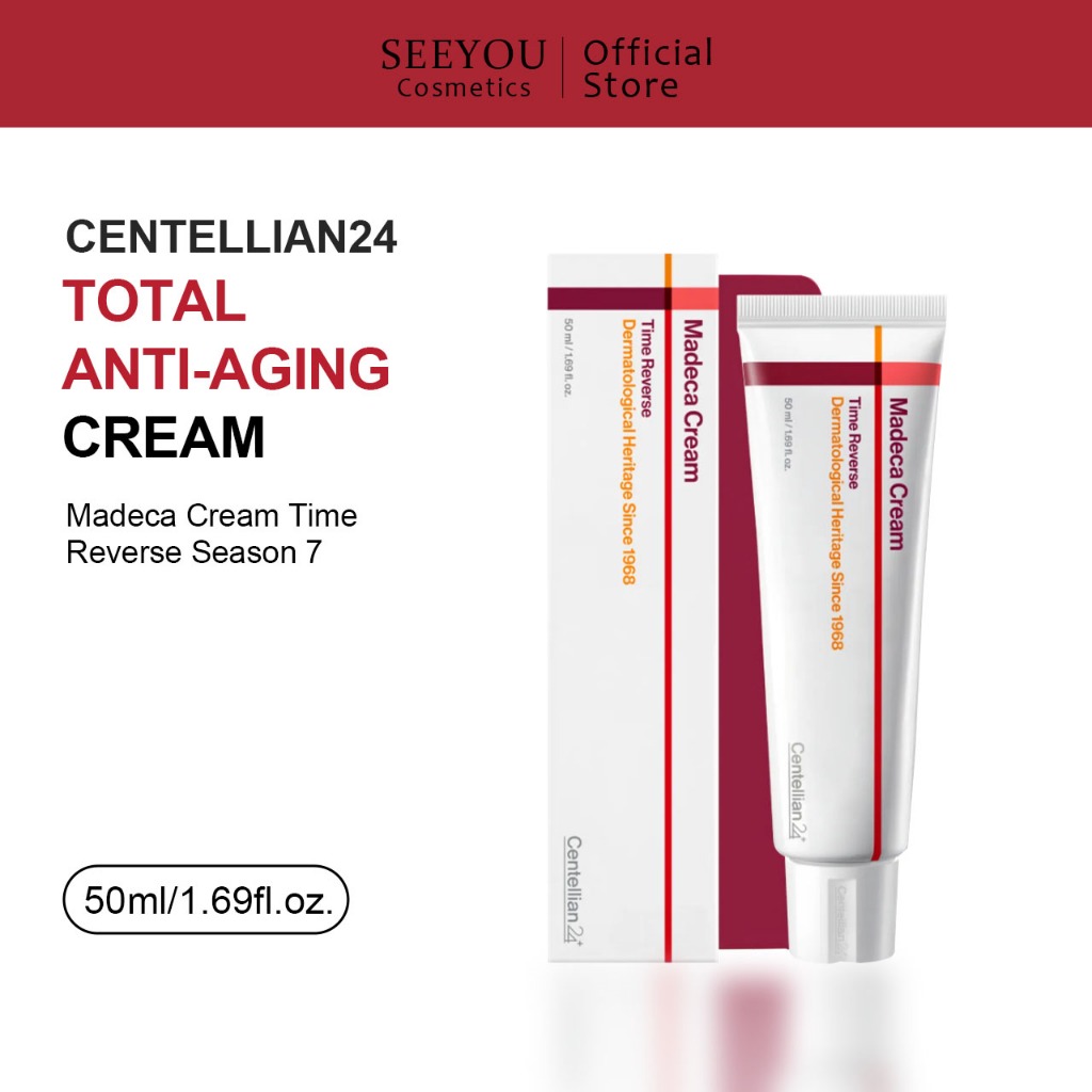 Centellian24 Madeca Cream Time Reverse Moisturizer Season7 สําหรับ Total Anti-Aging Solution 50ml