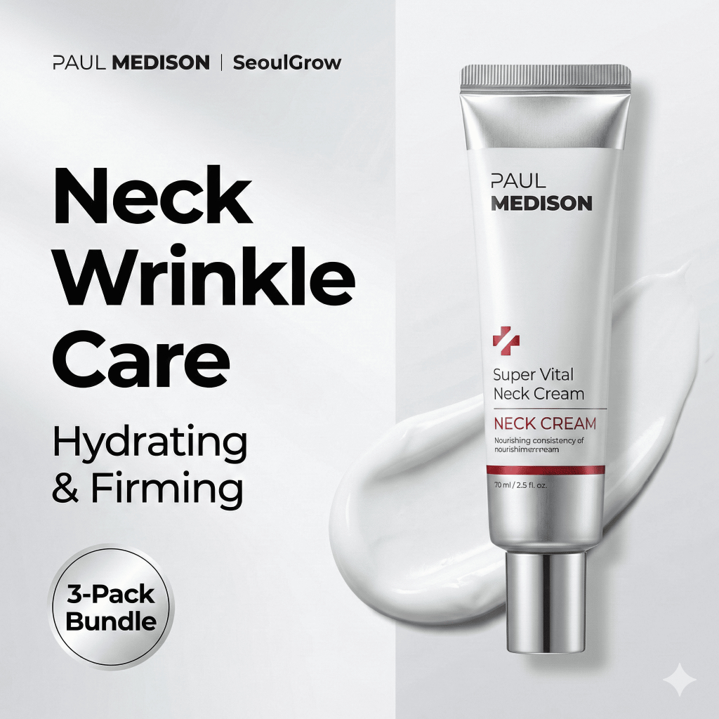 x3 [PAUL MEDISON] ครีม Super Vital Neck 30ml x3