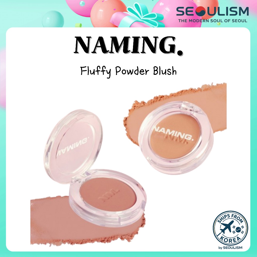 🇰🇷[naming.] Fluffy Powder Blush | สีแก้มแมทนุ่ม | แต่งหน้าเกาหลี