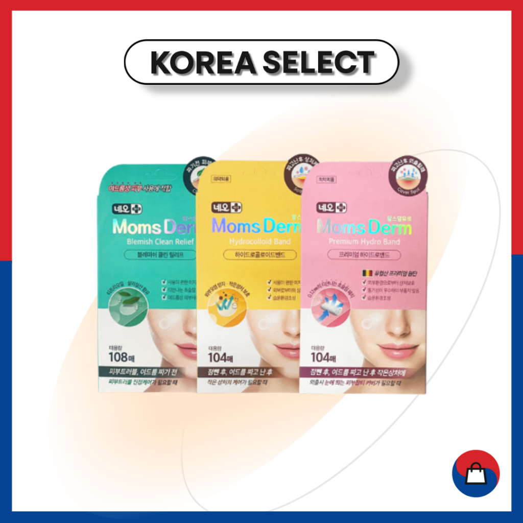 [MOMS DERM] Spot Patch (Hydra / Hydrocolloid / Blemish Clean)