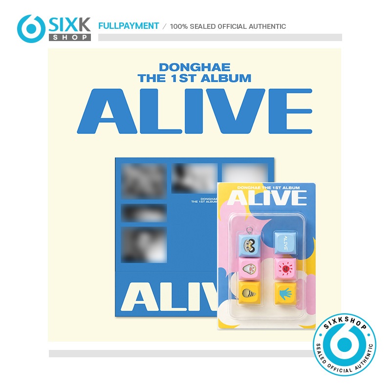 SIXKSHOP✨(POB) SUPER JUNIOR DONGHAE THE 1ST ALBUM [ALIVE]