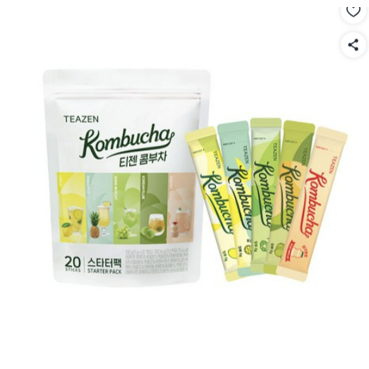 [TEAZEN] Kombucha Starter Pack – 20 แท่ง