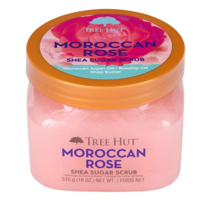 Tree Hut Shea Sugar Body Scrub Moroccan Rose 510g (1 ชิ้น)