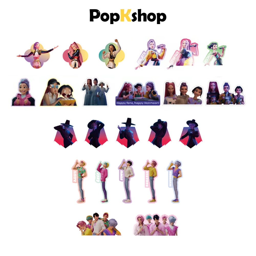 K-Pop Demon Hunters SEOUL POP-UP STICKER PACK SET