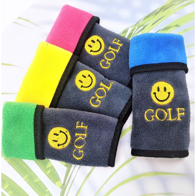 Smile Golf Towel Golf Ball Towel 4 สี