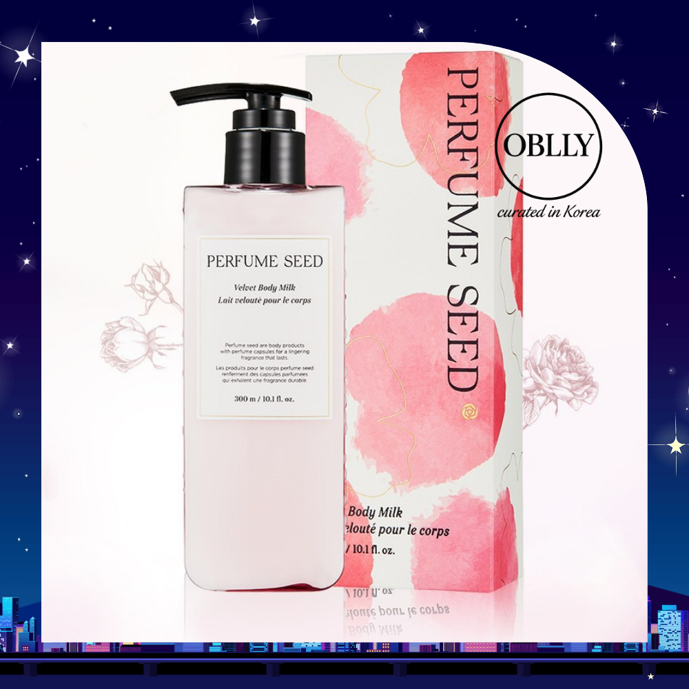 [The Face Shop] น้ําหอม Seed Velvet Body Milk 300ml