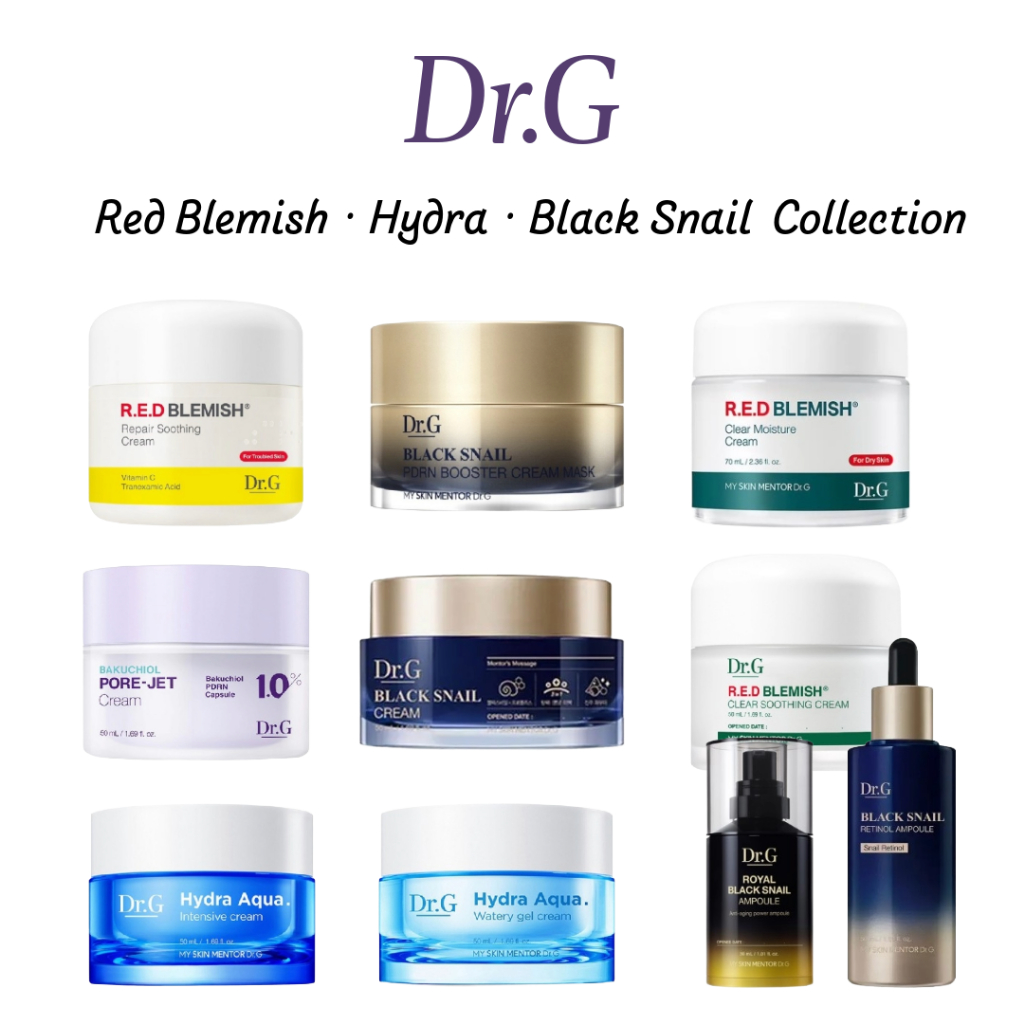 [Dr.G] Red Blemish · Hydra · Black Snail Skincare Collection