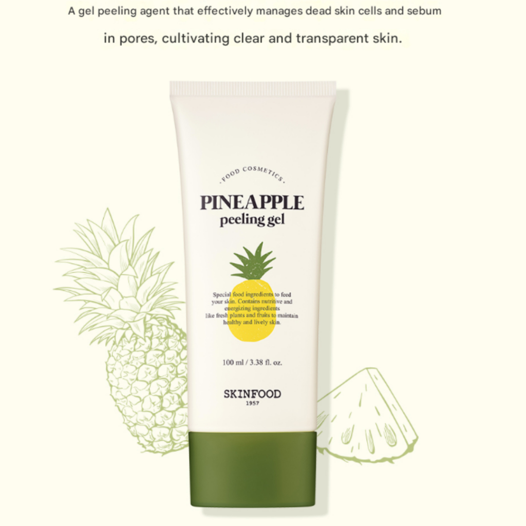 [SKINFOOD] Scrub Pineapple Peeling Gel (100ml)