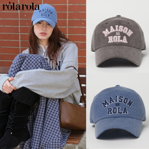 [MAISON DE ROLA] หมวกเบสบอลโลโก้โรงเรียน ดีไซน์สำหรับคนชอบสไตล์แค้มปัส สินค้าแท้ 100%