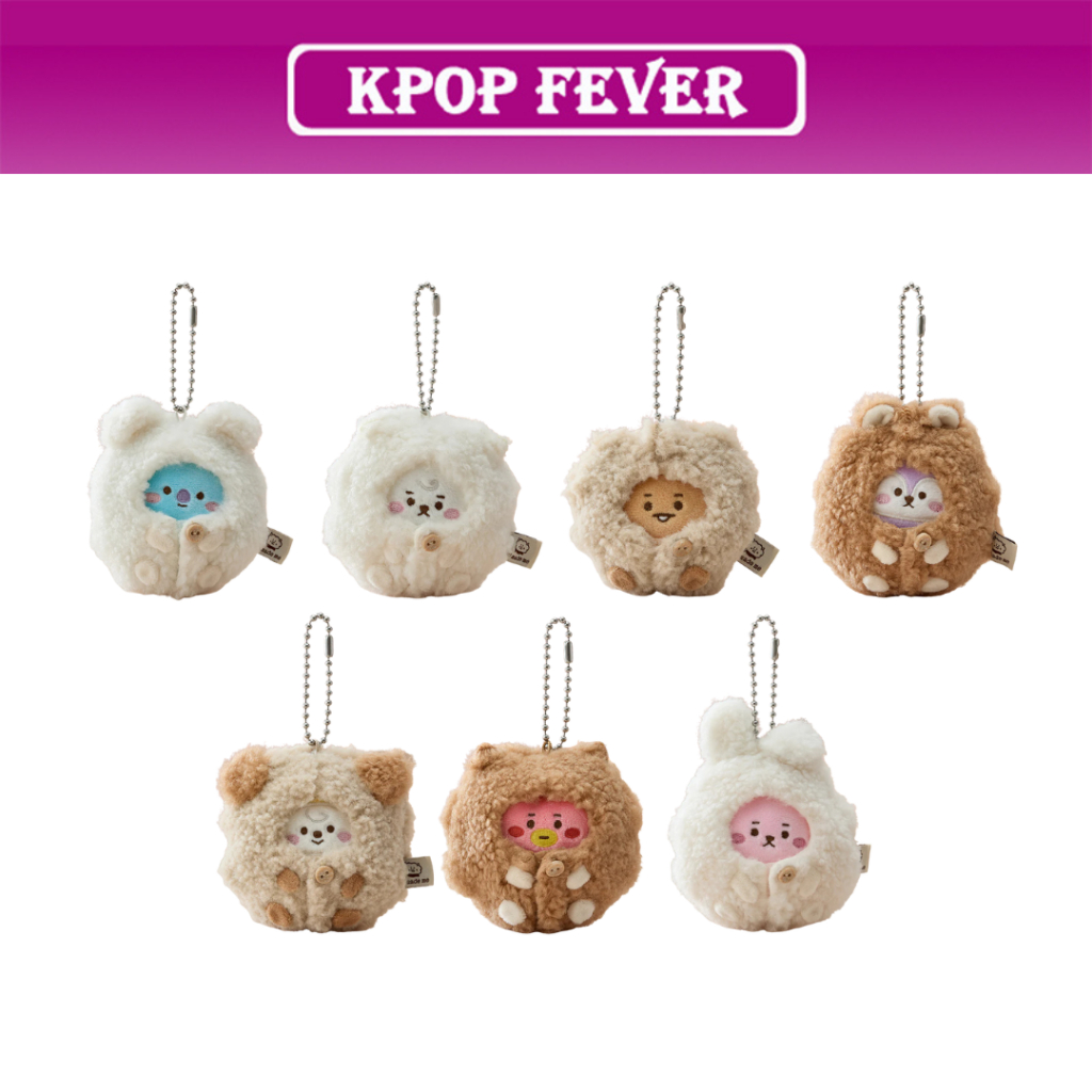 BTS X BT21 [MADE BY RJ] Official MD / PLUSH KEYRING