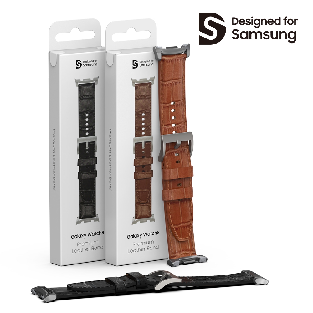 Samsung Official Galaxy Watch 8 Series สายหนังระดับพรีเมียม